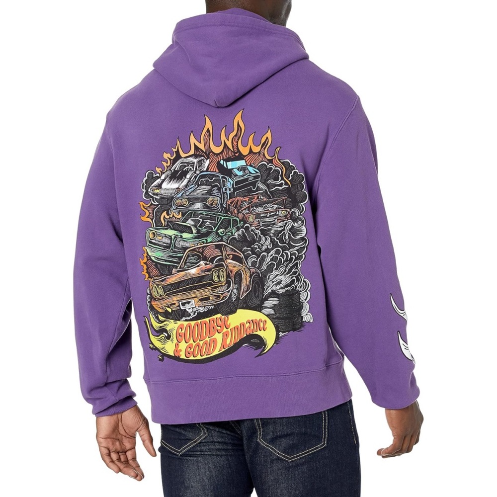 999 Club Juice WRLD Goodbye & Good Riddance Graphic Hoodie Size Large Album Art